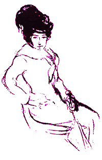 Florence Scovel Shinn at his desk creating this collection